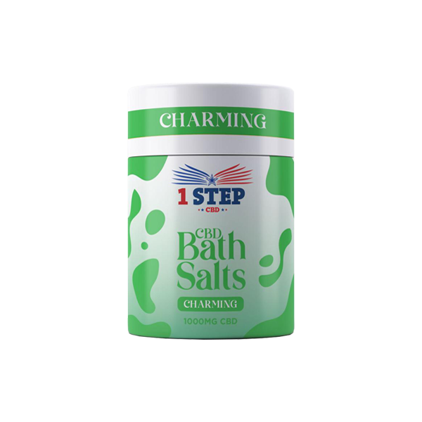 1 Step CBD 1000mg CBD Bath Salts - 500g (BUY 1 GET 1 FREE) | 1 Step CBD | CBD Products