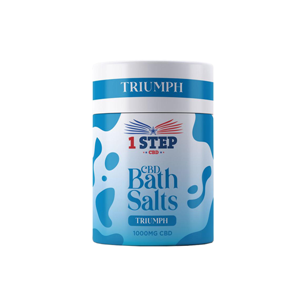 1 Step CBD 1000mg CBD Bath Salts - 500g (BUY 1 GET 1 FREE) | 1 Step CBD | CBD Products