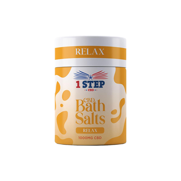 1 Step CBD 1000mg CBD Bath Salts - 500g (BUY 1 GET 1 FREE) | 1 Step CBD | CBD Products