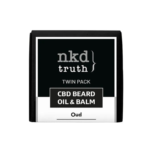 NKD 150mg CBD Twin Pack OUD Beard Oil and balm (BUY 1 GET 1 FREE) | NKD | CBD Products