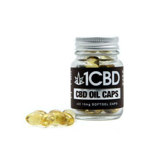 1CBD Soft Gel Capsules 10mg CBD 30 Capsules | 1CBD | CBD Products