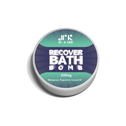 Dr K CBD 200mg CBD Recover Bath Bomb | Dr K CBD | CBD Products