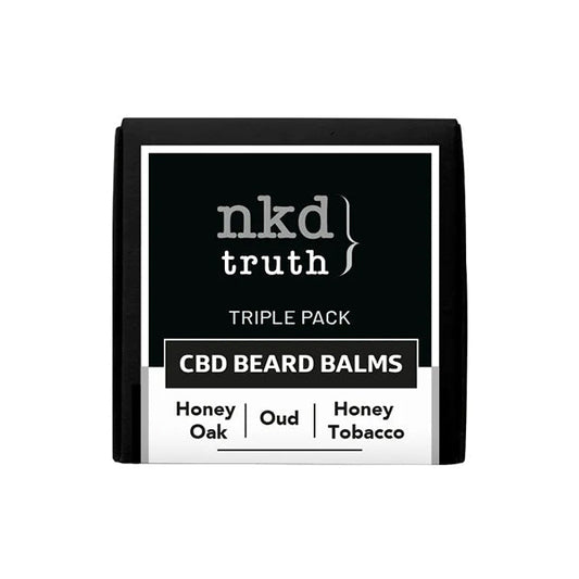 NKD 300mg CBD Infused Speciality Beard Balm Gift Set (BUY 1 GET 1 FREE) | NKD | CBD Products