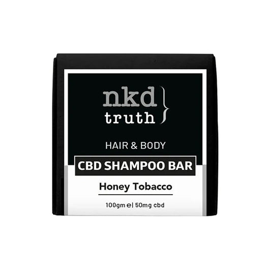 NKD 50mg CBD Speciality Body & Hair Shampoo Bar 100g - Honey Tobacco (BUY 1 GET 1 FREE) | NKD | CBD Products