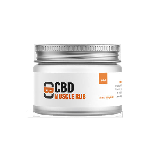 CBD Asylum 1000mg CBD 100ml Muscle Rub Balm (BUY 1 GET 2 FREE) | CBD Asylum | CBD Products