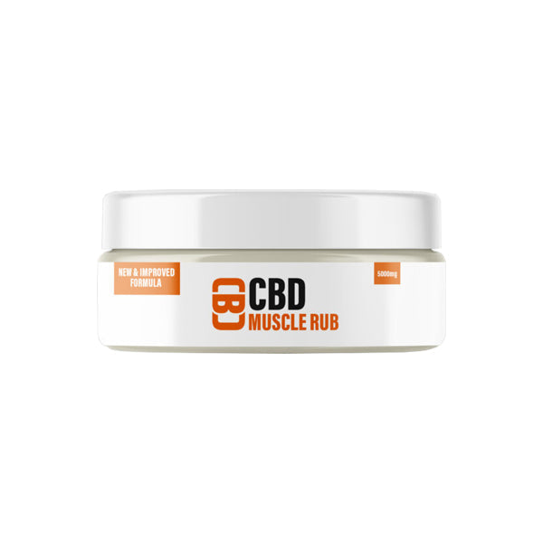 CBD Asylum 5000mg CBD 100ml Muscle Rub Balm (BUY 1 GET 2 FREE) | CBD Asylum | CBD Products
