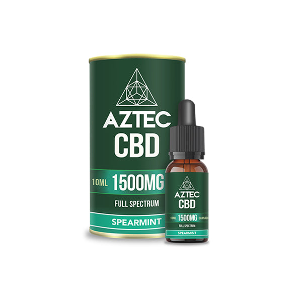 Aztec CBD Full Spectrum Hemp Oil 1500mg CBD 10ml | Aztec CBD | CBD Products