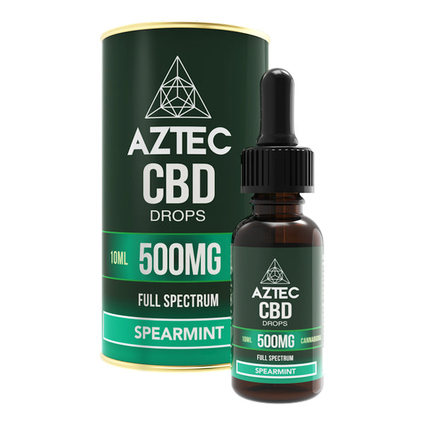 Aztec CBD Full Spectrum Hemp Oil 500mg CBD 10ml | Aztec CBD | CBD Products