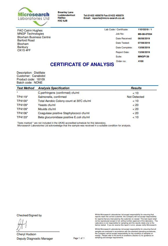 CBD by British Cannabis 1000mg CBD Raw Cannabis Oil Drops 10ml | CBD by British Cannabis | CBD Products