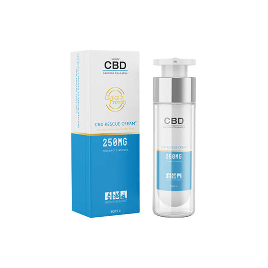 CBD by British Cannabis 250mg CBD Rescue Cream 50ml | CBD by British Cannabis | CBD Products