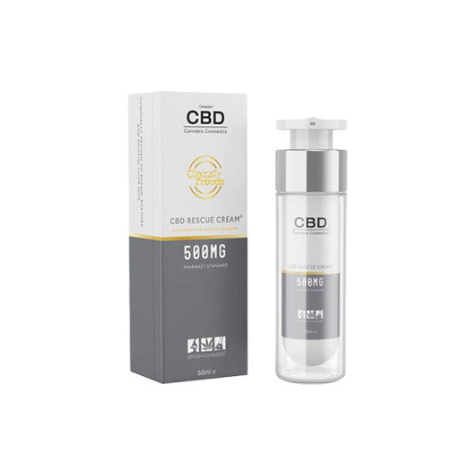 CBD by British Cannabis 500mg CBD Rescue Cream 50ml | CBD by British Cannabis | CBD Products