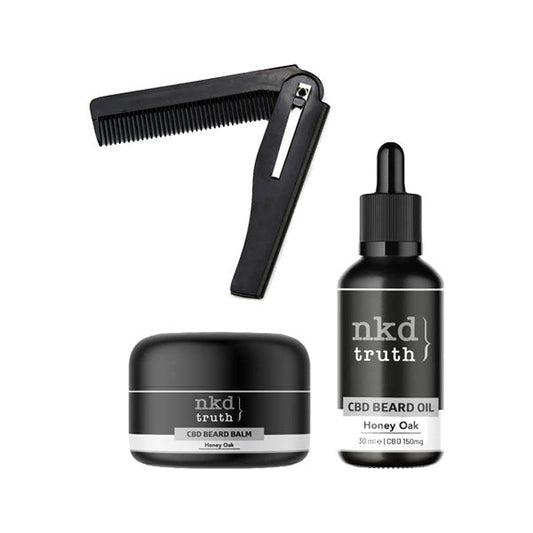 NKD CBD Infused Oil Balm & Comb Gift Set (BUY 1 GET 1 FREE) | NKD | CBD Products