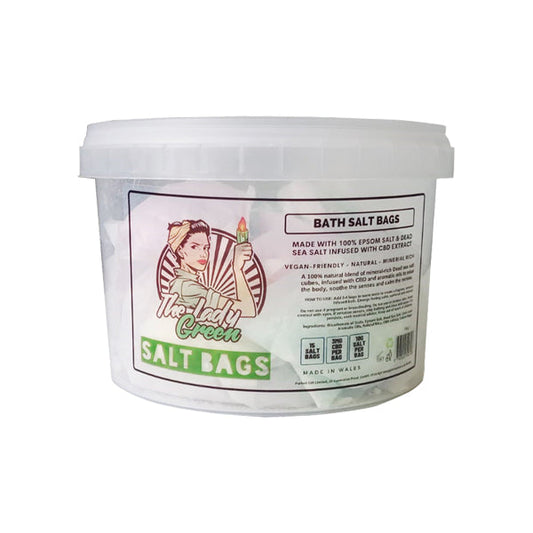 Lady Green 45mg CBD Bath Salt Bags - 150g | Green Apron | CBD Products