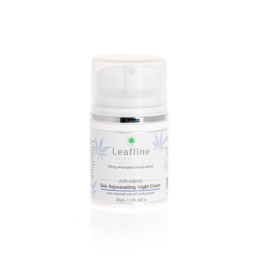 CBD Leafline 100mg CBD Skin Rejuvenating Night Cream 30ml | CBD Leafline | CBD Products