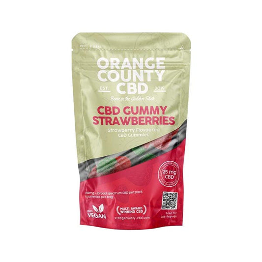 Orange County CBD 200mg Gummy Strawberries - Grab Bag | Orange County | CBD Products