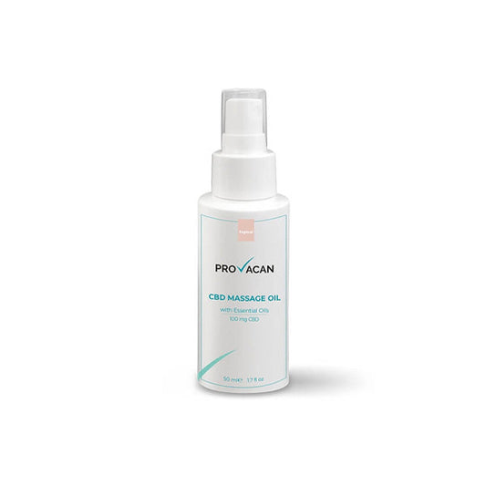Provacan 100mg CBD Massage Oil - 50ml | Provacan | CBD Products