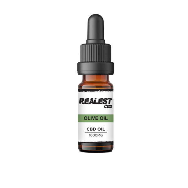 Realest CBD 1000mg CBD 10ml Olive Oil (BUY 1 GET 1 FREE) | Realest CBD | CBD Products