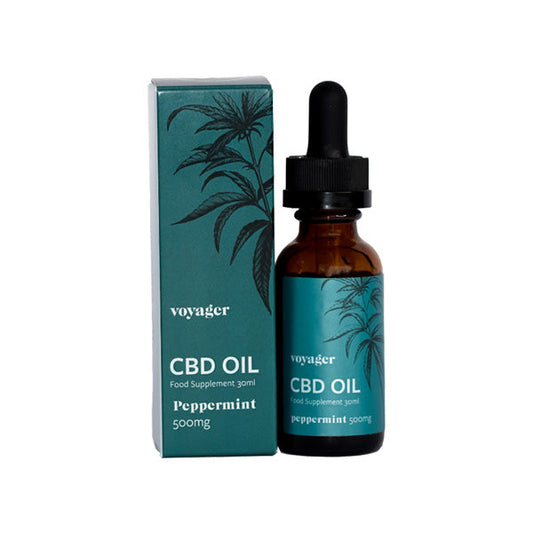 Voyager 500mg CBD Peppermint Oil - 30ml | Voyager | CBD Products