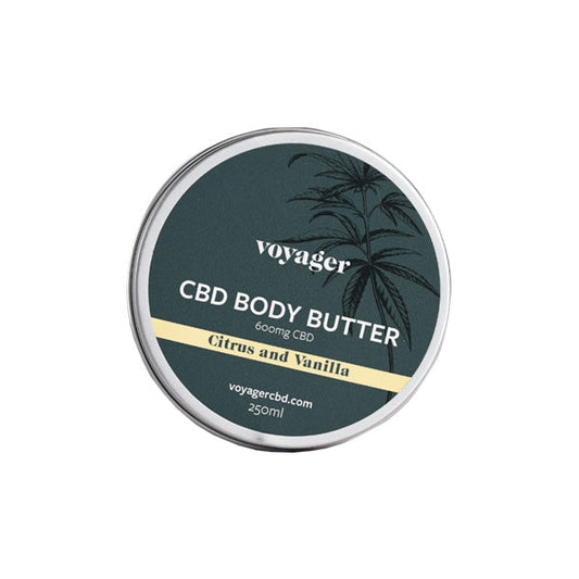 Voyager 600mg CBD Body Butter - 250ml | Voyager | CBD Products