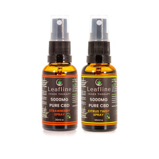 CBD Leafline 5000mg CBD MCT Oil Spray - 30ml | CBD Leafline | CBD Products