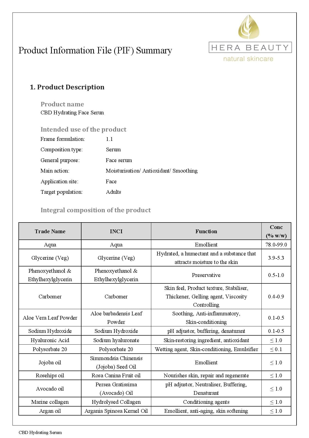 Ritual London 30mg CBD Golden Glow Hydrating Serum 30ml | Ritual London | CBD Products
