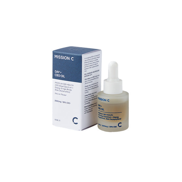 Mission C Day + 2000mg CBD Oil - 10ml | Mission C | CBD Products