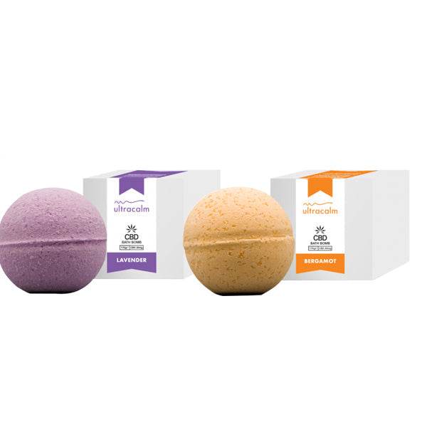Ultracalm 20mg CBD Luxury Essential oil CBD Bath Bombs 170g (BUY 1 GET 1 FREE) | Ultracalm | CBD Products