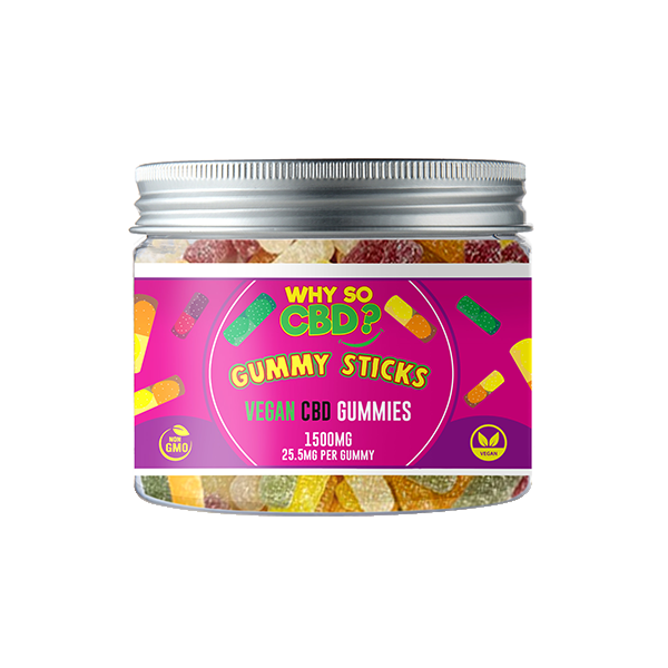 Why So CBD? 1500mg CBD Small Vegan Gummies - 11 Flavours | Why So CBD | CBD Products