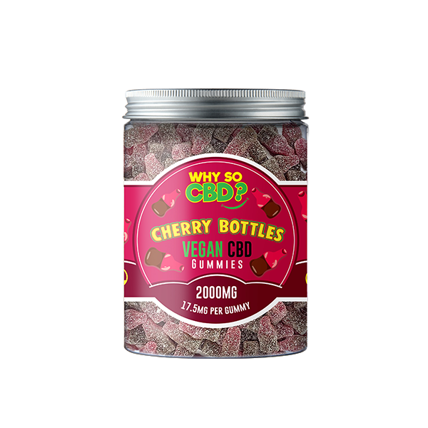 Why So CBD? 2000mg CBD Large Vegan Gummies - 11 Flavours | Why So CBD | CBD Products