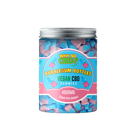 Why So CBD? 4000mg CBD Large Vegan Gummies - 11 Flavours | Why So CBD | CBD Products