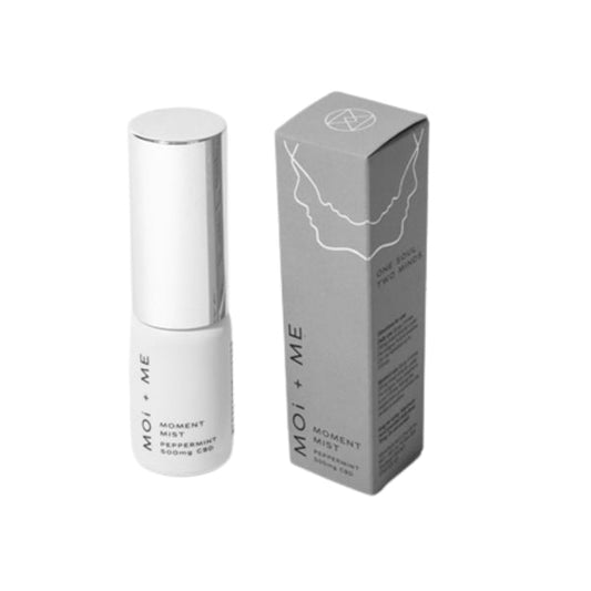 MOi + ME 500mg CBD Moment Mist Peppermint Mouth Spray - 10ml | MOi + ME | CBD Products