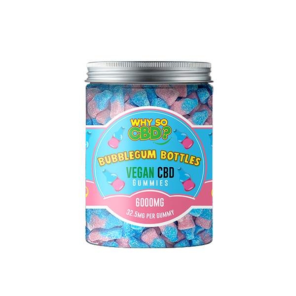 Why So CBD? 6000mg CBD Large Vegan Gummies - 11 Flavours | Why So CBD | CBD Products