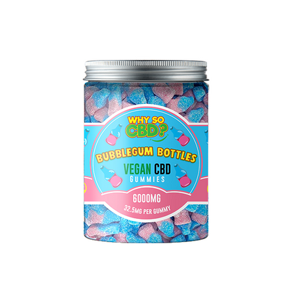 Why So CBD? 6000mg CBD Large Vegan Gummies - 11 Flavours | Why So CBD | CBD Products