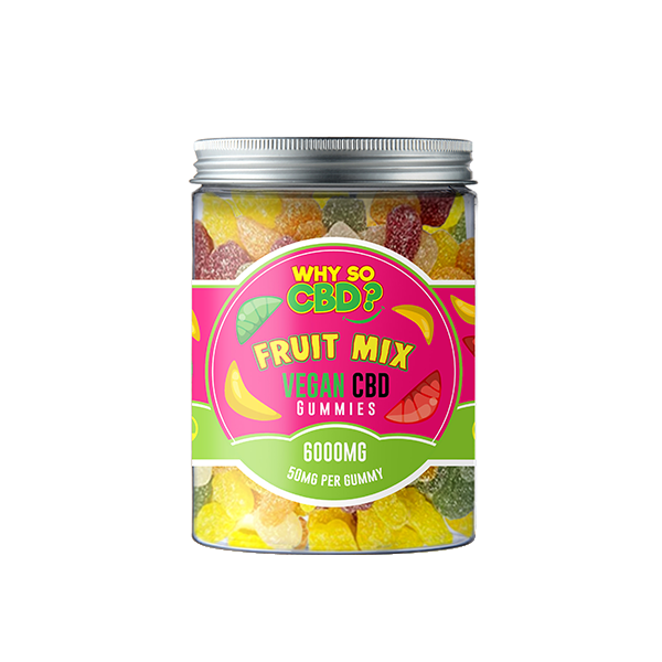 Why So CBD? 6000mg CBD Large Vegan Gummies - 11 Flavours | Why So CBD | CBD Products