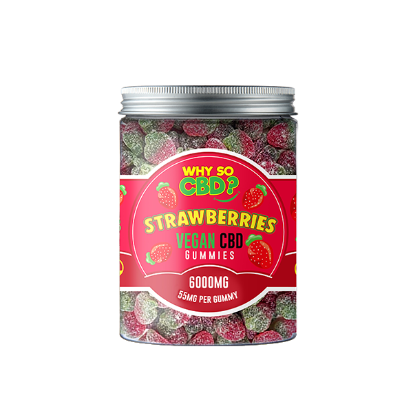 Why So CBD? 6000mg CBD Large Vegan Gummies - 11 Flavours | Why So CBD | CBD Products