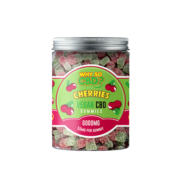 Why So CBD? 6000mg CBD Large Vegan Gummies - 11 Flavours | Why So CBD | CBD Products