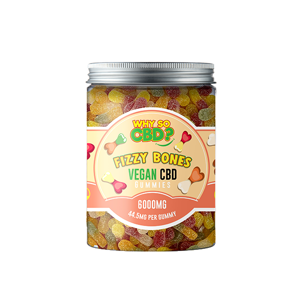 Why So CBD? 6000mg CBD Large Vegan Gummies - 11 Flavours | Why So CBD | CBD Products