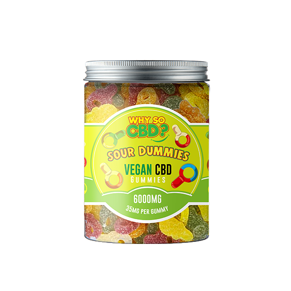 Why So CBD? 6000mg CBD Large Vegan Gummies - 11 Flavours | Why So CBD | CBD Products