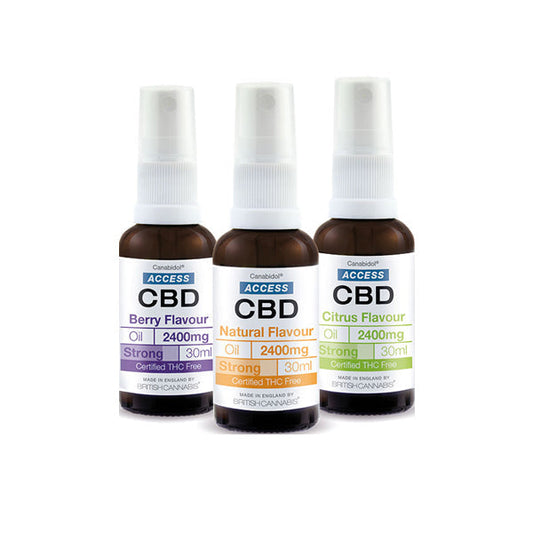 Access CBD 2400mg CBD Broad Spectrum Oil 30ml | Access CBD | CBD Products