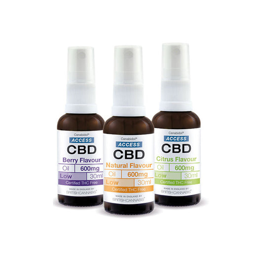 Access CBD 600mg CBD Broad Spectrum Oil Mixed 30ml | Access CBD | CBD Products