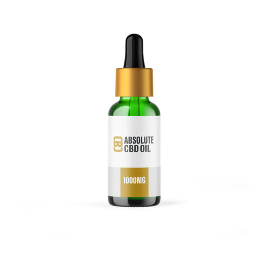 CBD Asylum 1000mg Absolute CBD Oil 20ml (BUY 1 GET 2 FREE) | CBD Asylum | CBD Products
