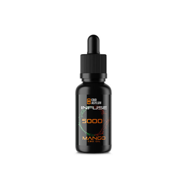 CBD Asylum Infuse 5000mg CBD Mango Oil - 30ml (BUY 1 GET 2 FREE) | CBD Asylum | CBD Products