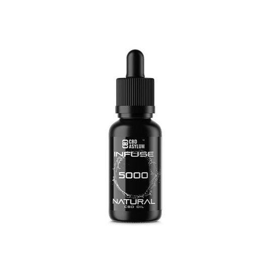 CBD Asylum Infuse 5000mg CBD Natural Oil - 30ml (BUY 1 GET 2 FREE) | CBD Asylum | CBD Products