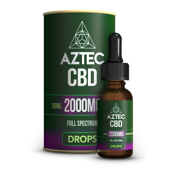 Aztec CBD Full Spectrum Hemp Oil 2000mg CBD 10ml | Aztec CBD | CBD Products