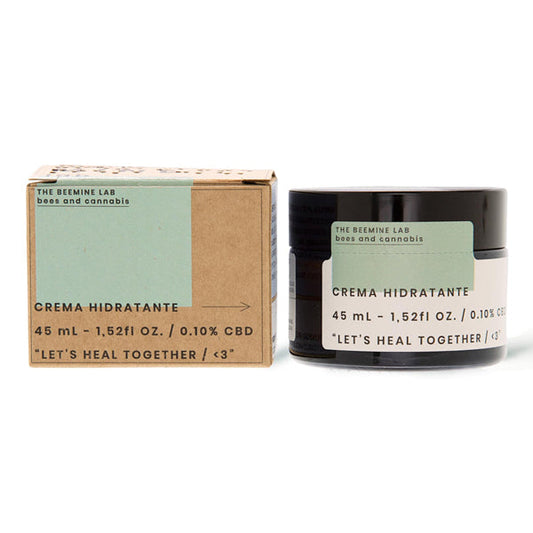 The Beemine Lab 45mg CBD Hydrating Facial Cream 45ml | The Beemine Lab | CBD Products