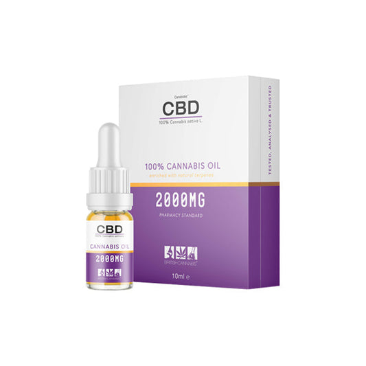 CBD by British Cannabis 2000mg CBD Cannabis Oil - 10ml | CBD by British Cannabis | CBD Products