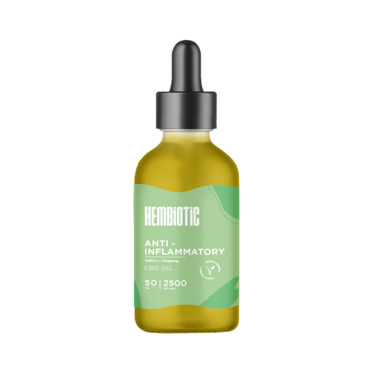 Hembiotic 2500mg Bulk CBD Oil - 50ml | Hembiotic | CBD Products