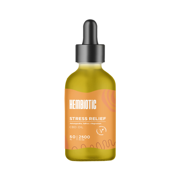 Hembiotic 2500mg Bulk CBD Oil - 50ml | Hembiotic | CBD Products