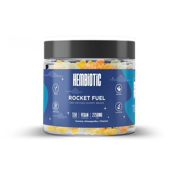 Hembiotic 2750mg Bulk CBD Gummy Bears - 550g | Hembiotic | CBD Products