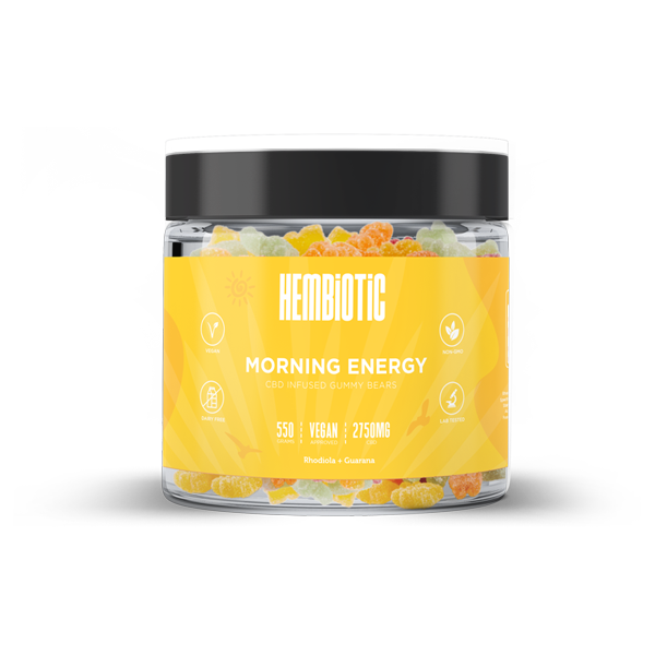 Hembiotic 2750mg Bulk CBD Gummy Bears - 550g | Hembiotic | CBD Products